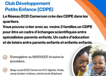 Le réseau ECD Cameroon lance des clubs de développement pour la petite enfance dans les quartiers